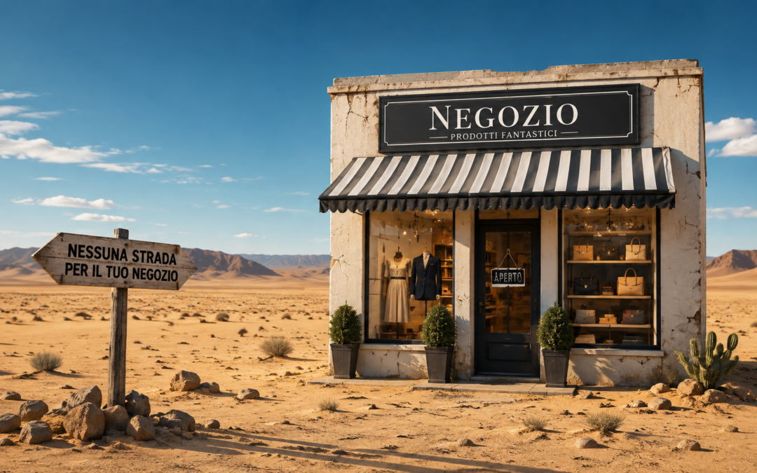 Hai creato un sito nel deserto?