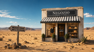 Hai creato un sito nel deserto?